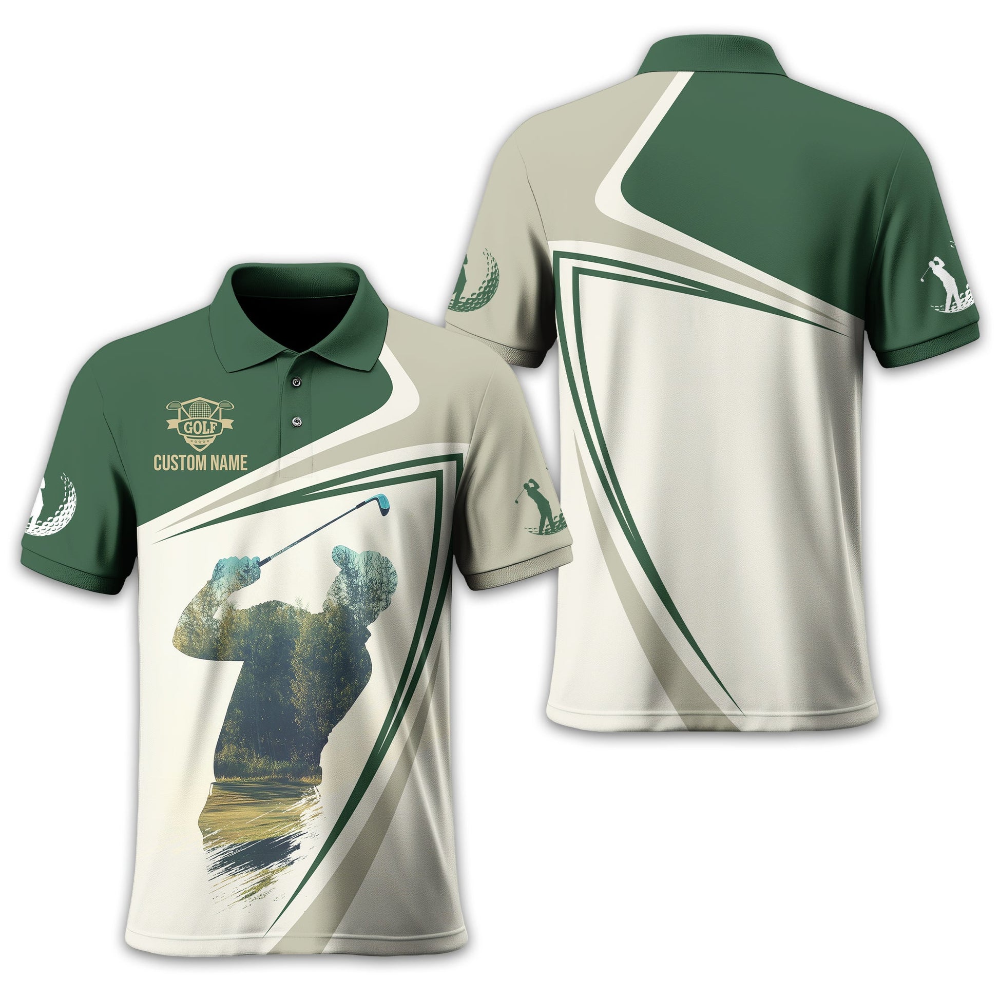 Custom Golf Shirt, Personalized Golf Shirt, Unique Gift For Golfer