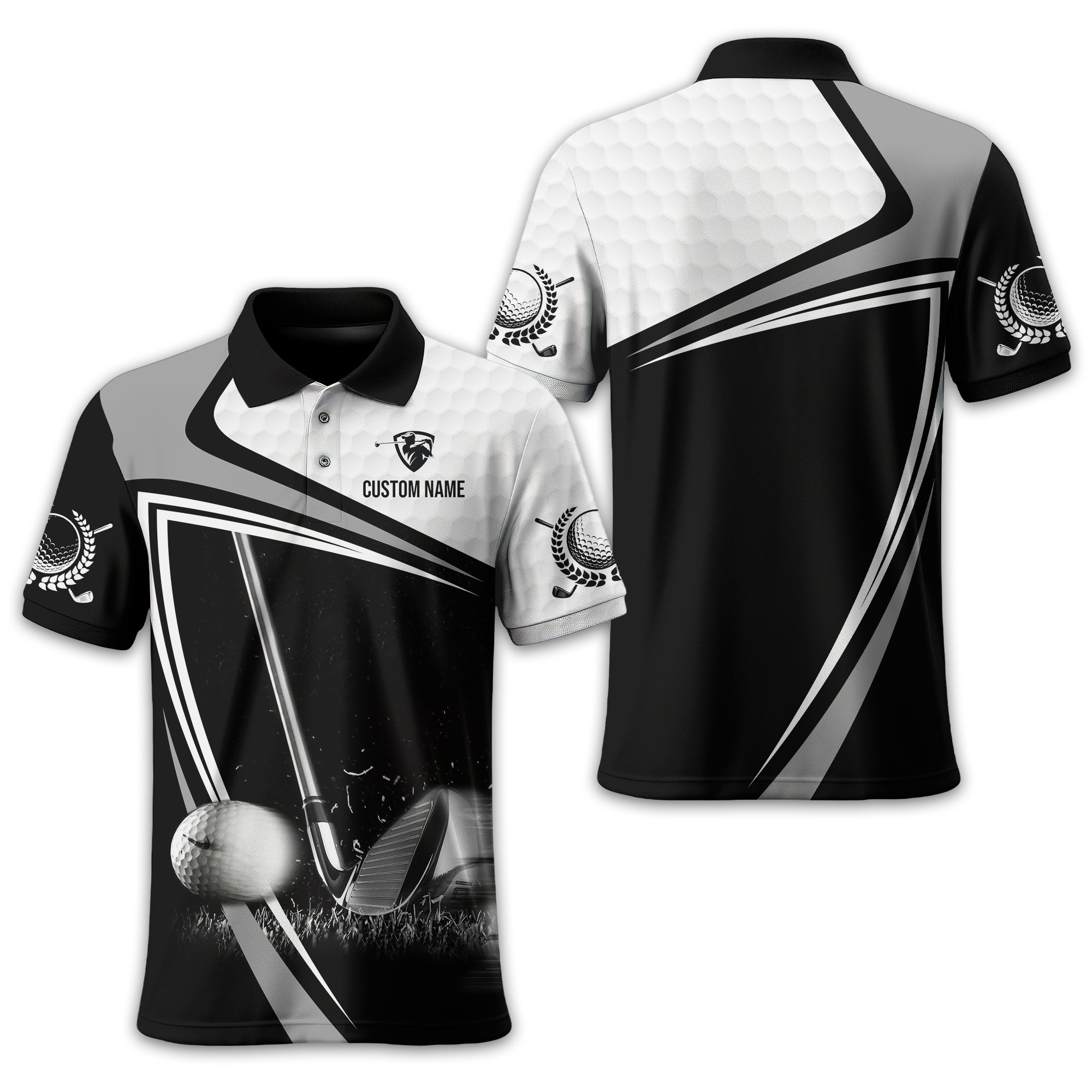 Custom Golf Polo Shirt, Funny Golf Shirt, Gift For Golfers