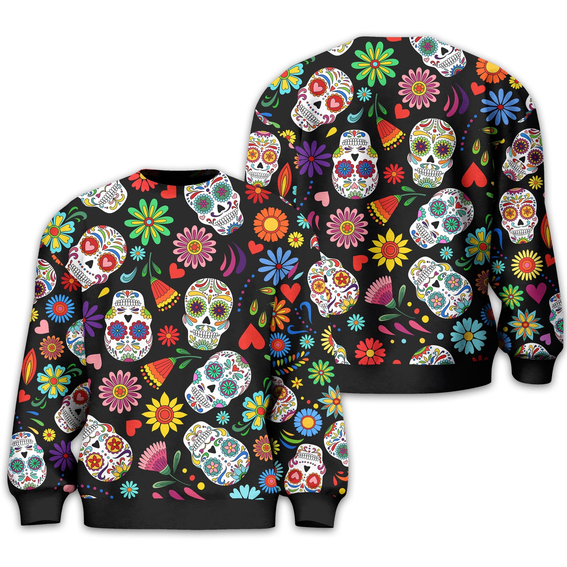 Fiesta Feeling Skull Men's Golf Polo Shirt, Funny Golf Shirt, Gift For Golfers