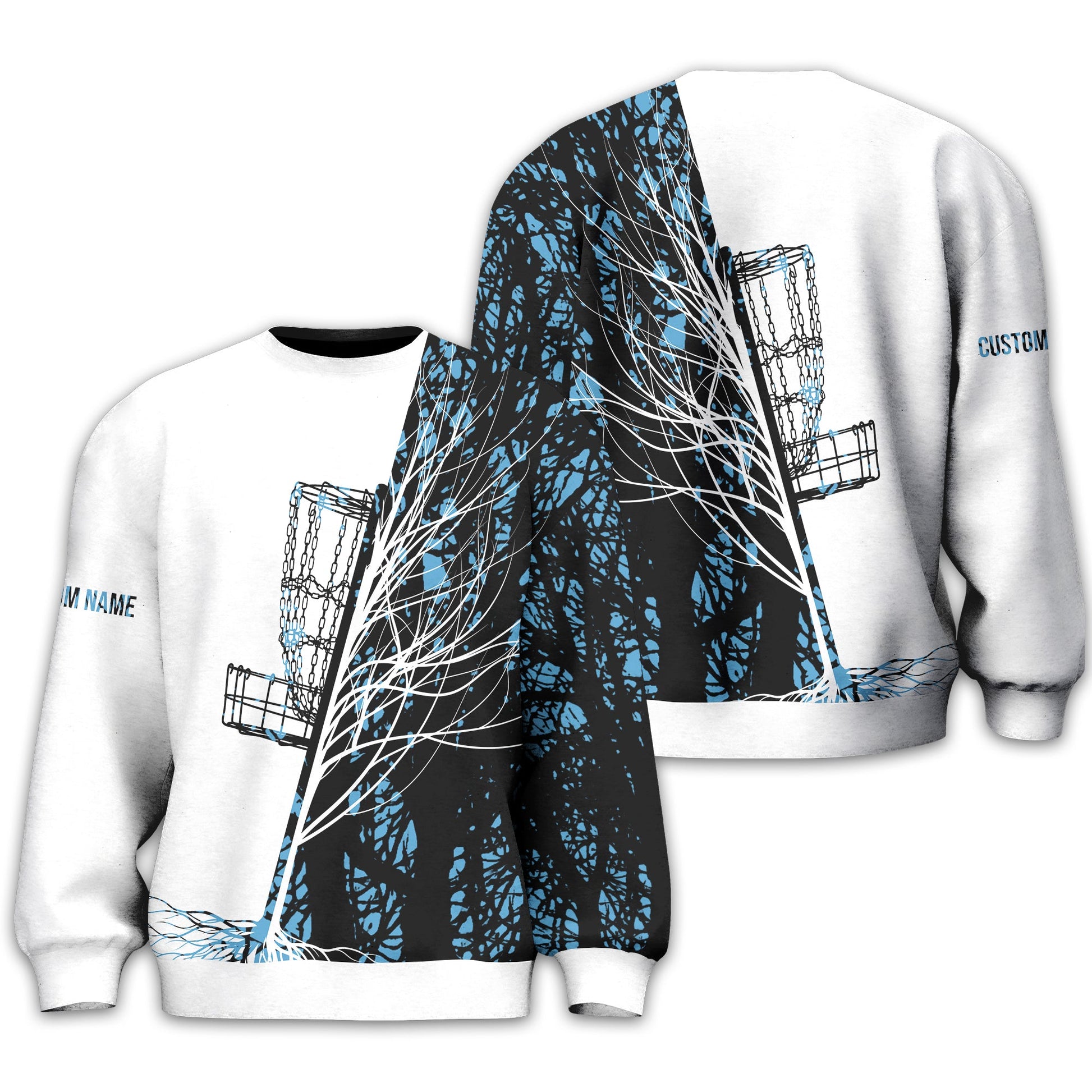 Personalized Tree And Basket Golf Polo Shirt, Gift For Golfers, Golf Gift For Men