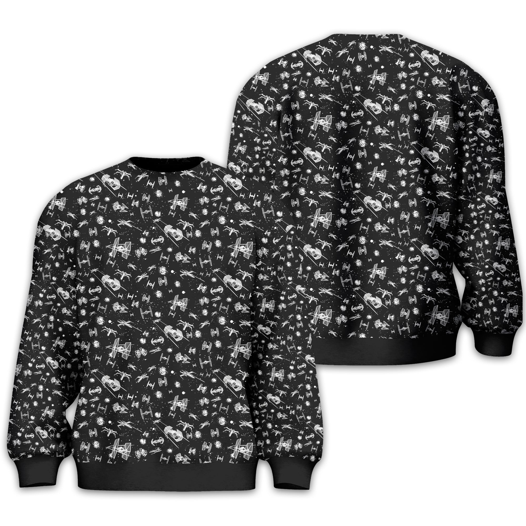 Black Galaxy Golf Polo Shirt, Gift For Golfers, Golf Gift For Men