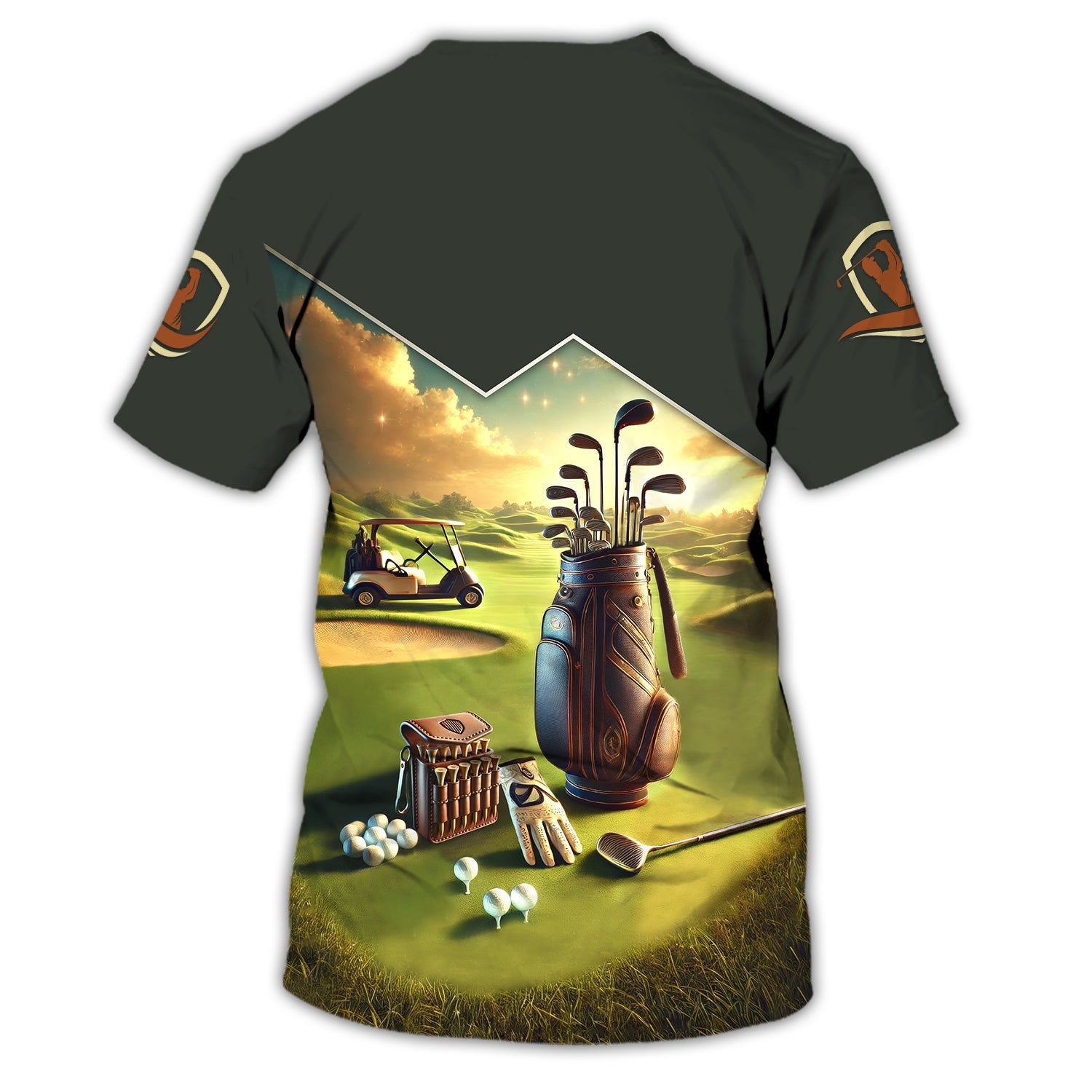 Golf Course Custom Name Golf Shirt, Gift For Golfers, Golf Gift For Men