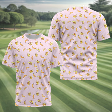 Banana Men's Golf Polo Shirt, Funny Golf Shirt, Gift For Golfers