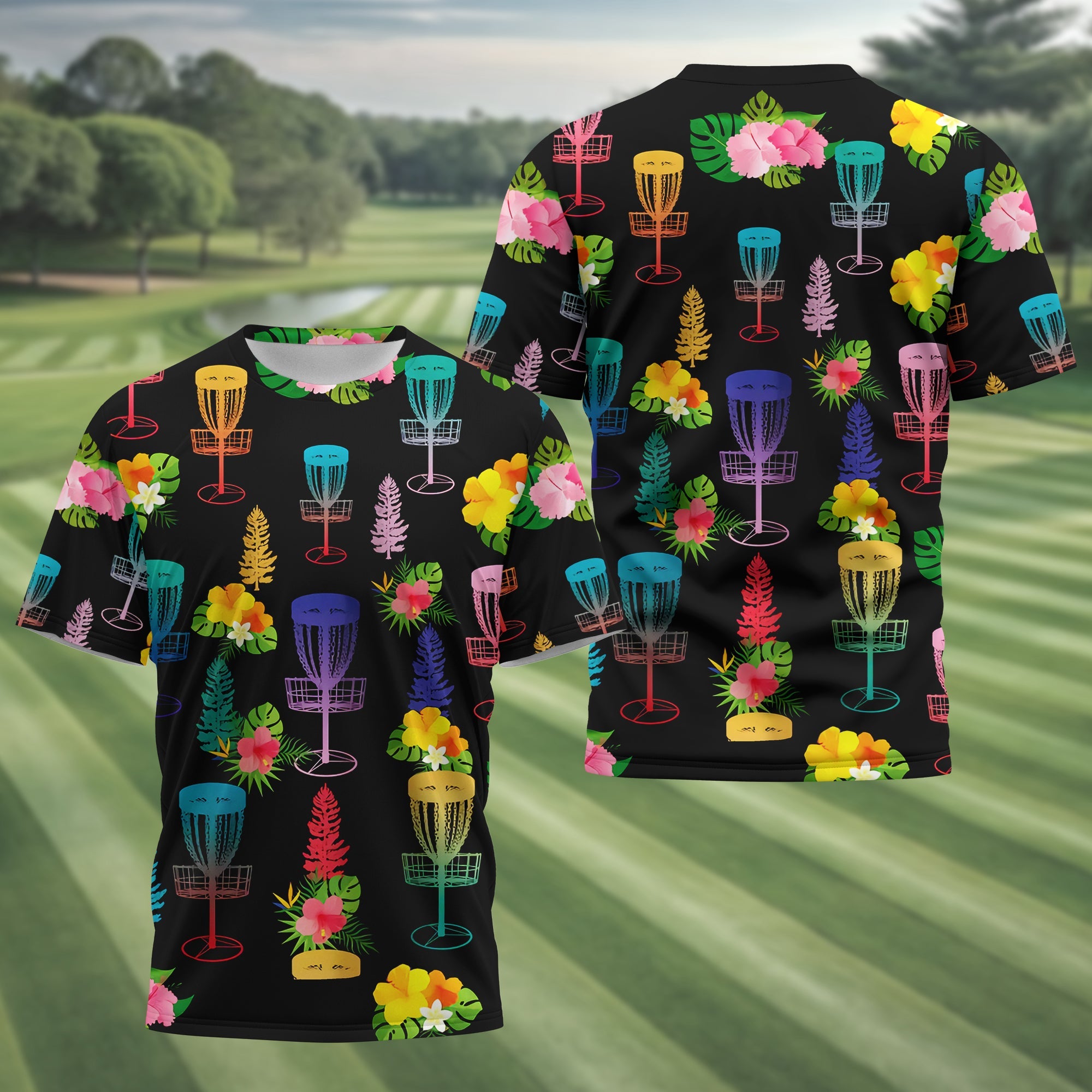 Disc Golf CustomGolf Polo Shirt, Gift For Golfers, Golf Gift For Men