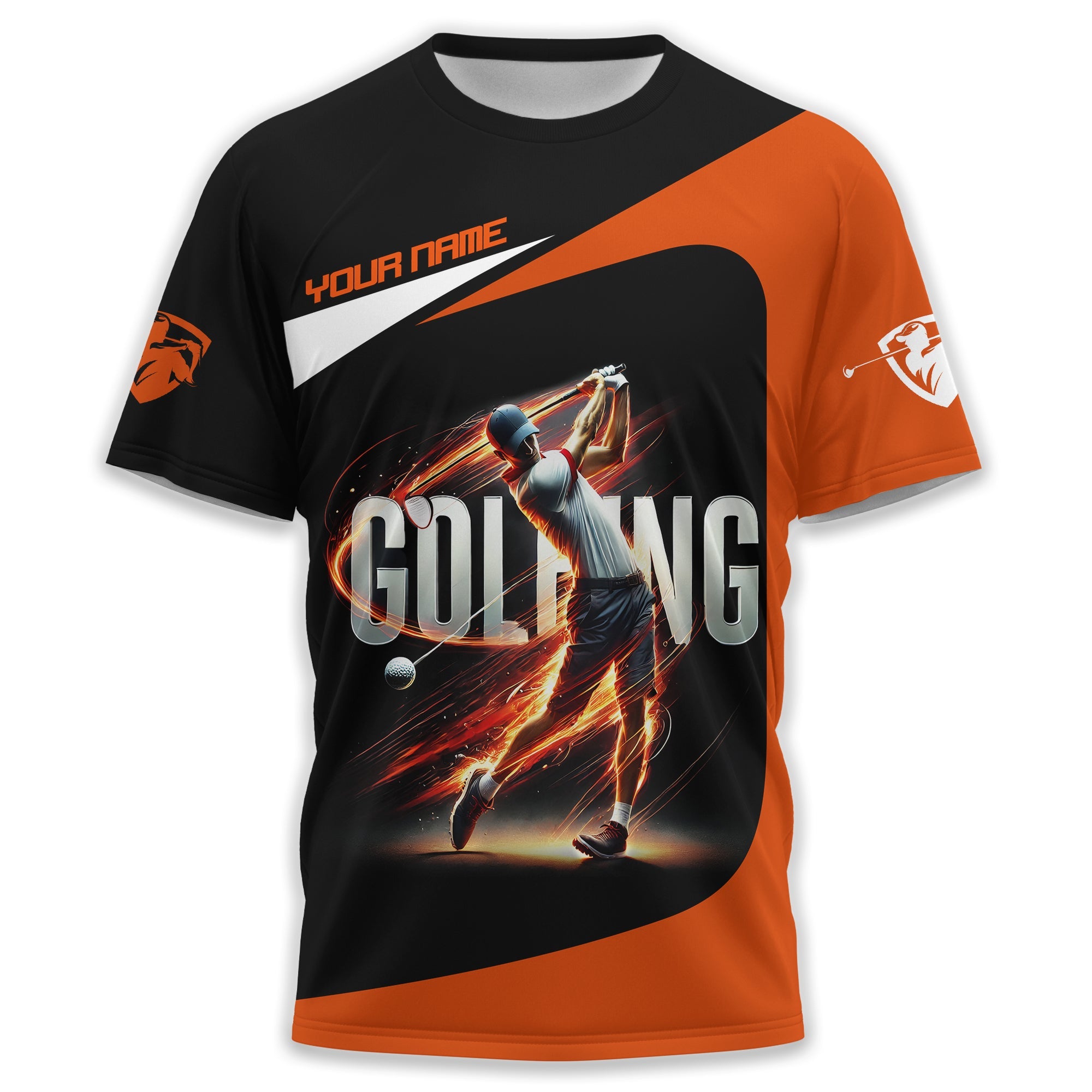 Golfing Swing Customize Golf Polo Shirt, Golfing Apparel, Gift For Golfers