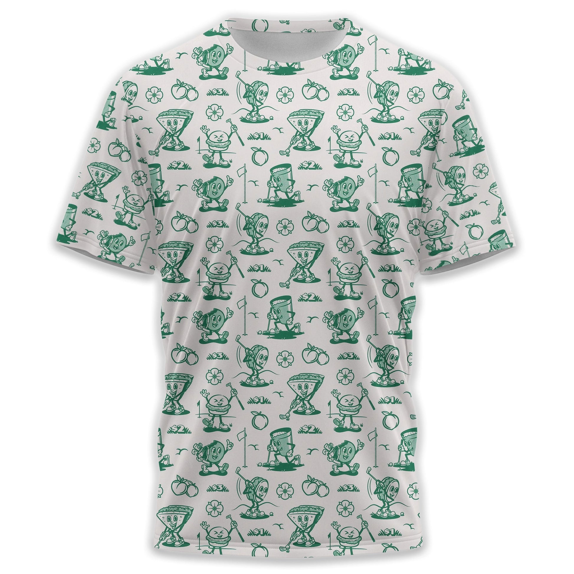 Breakfast Balls Men's Golf Polo Shirt, Golfing Apparel, Gift For Golfers