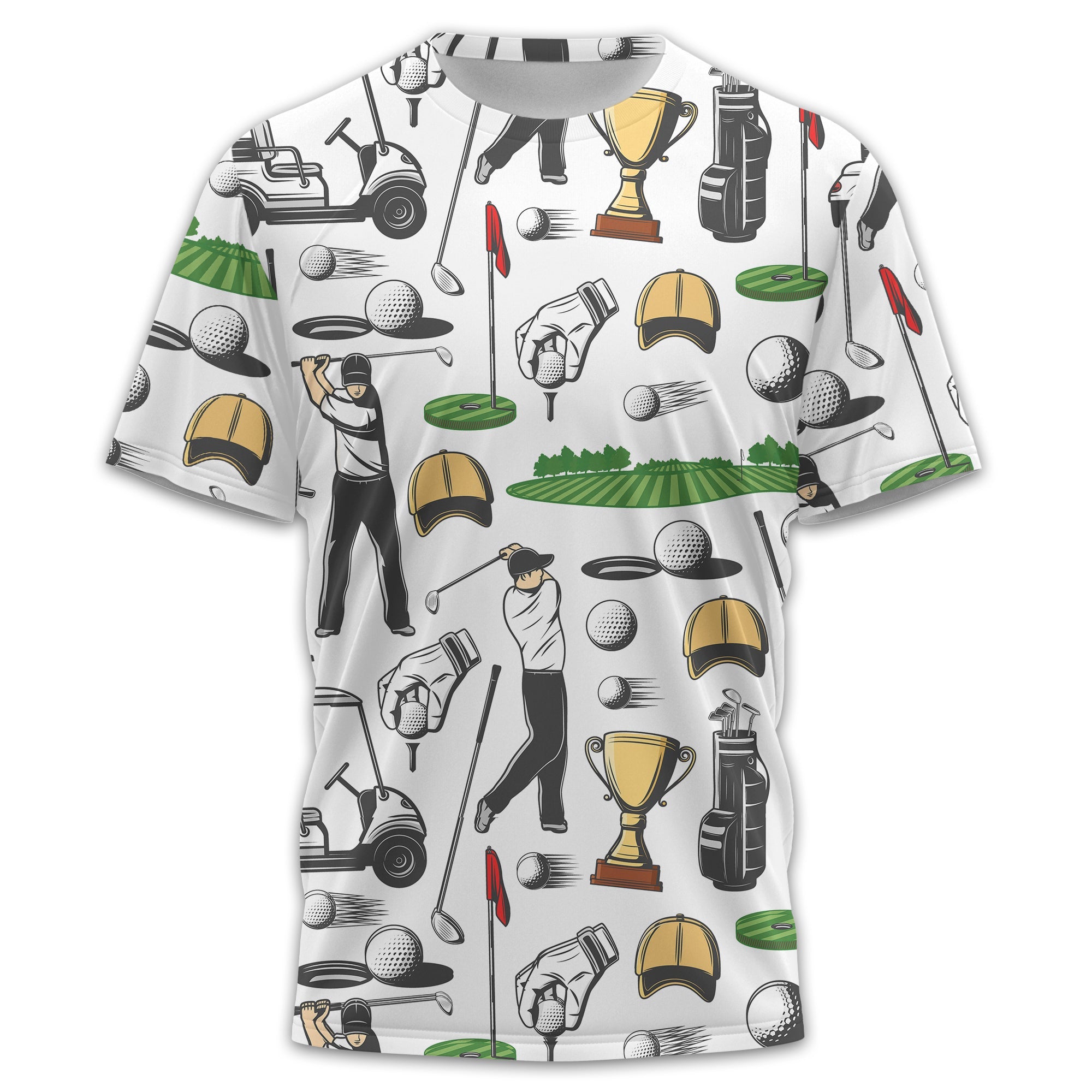 Equipment Men's Golf Polo Shirt, Funny Golf Shirt, Gift For Golfers