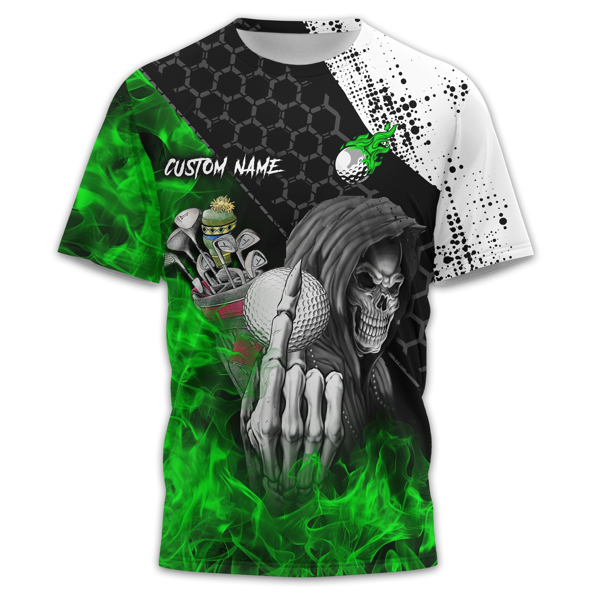 Hello Darkness My Old Friend Custom Golf Shirt, Present For Golfer