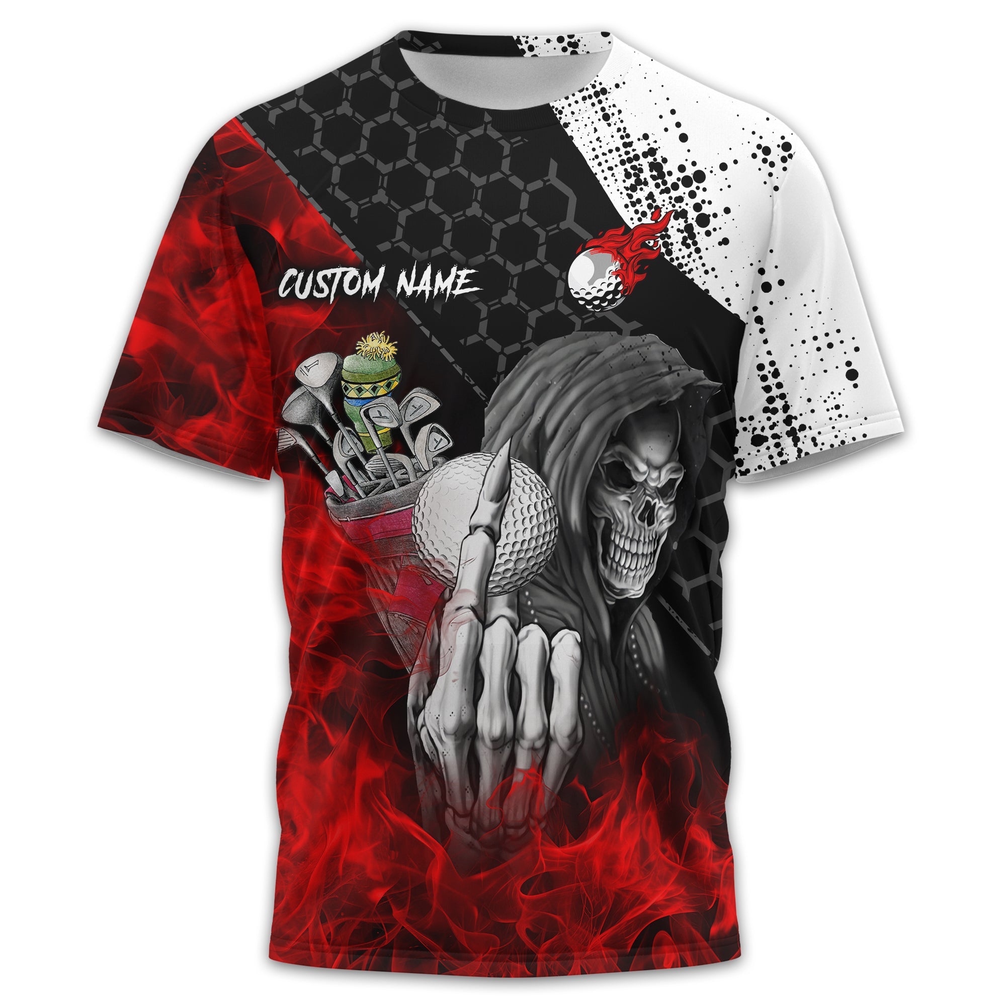 Hello Darkness My Old Friend Custom Golf Shirt, Present For Golfer