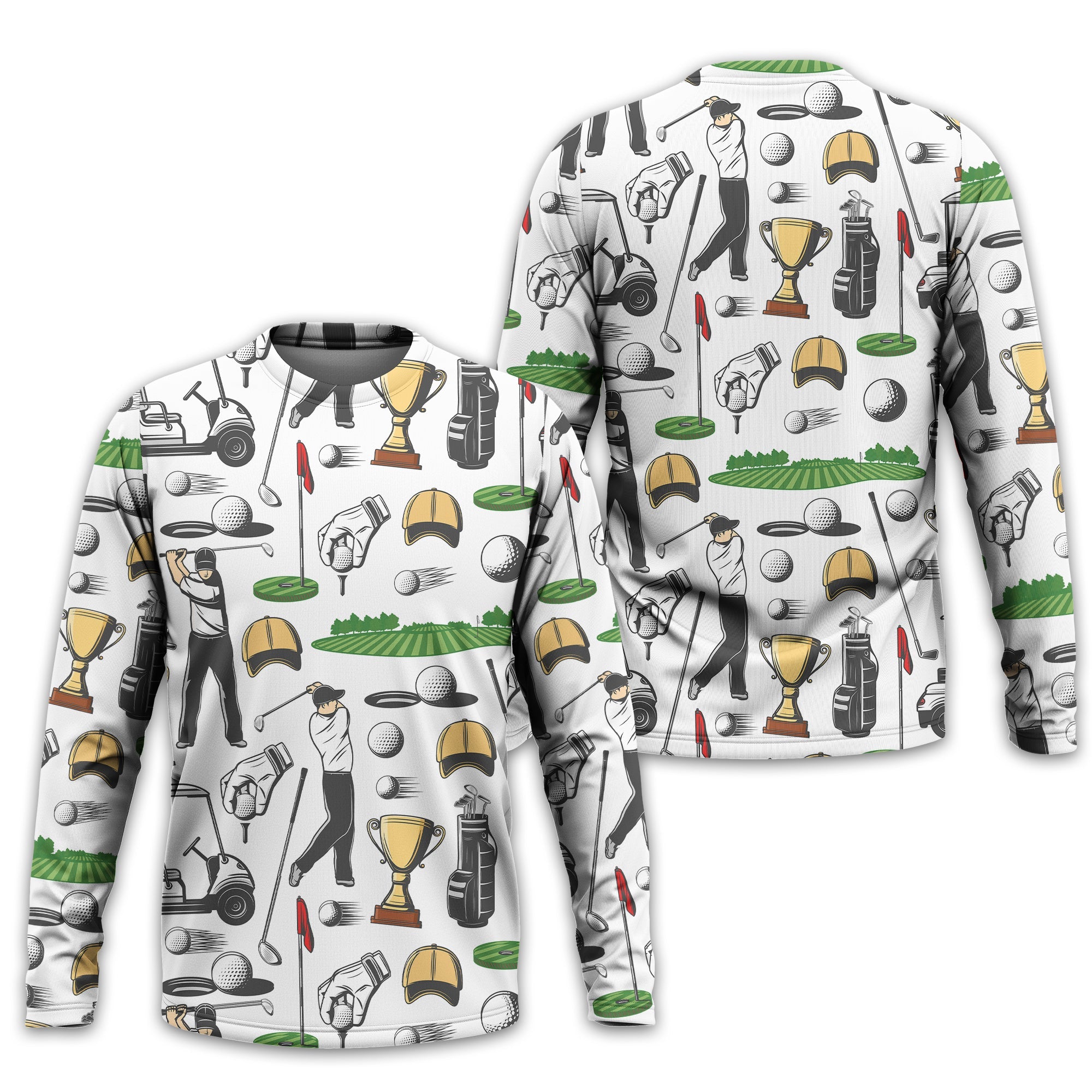 Equipment Men's Golf Polo Shirt, Funny Golf Shirt, Gift For Golfers