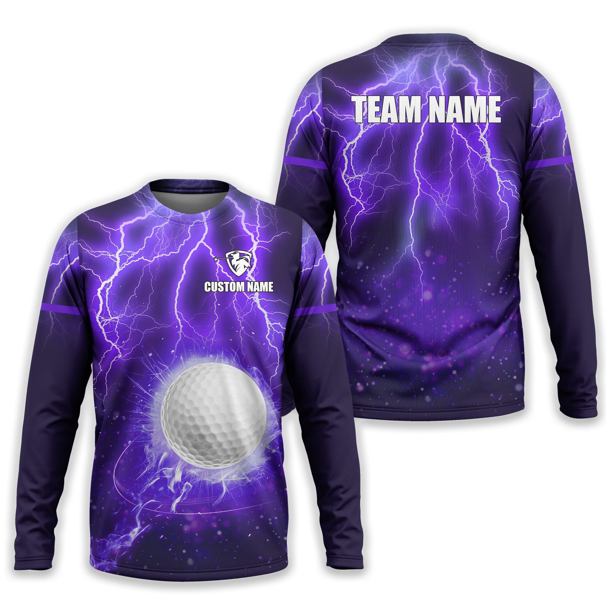 Custom Men's Golf Polo Shirt With Team Name, Golfing Apparel, Gift For Golfers