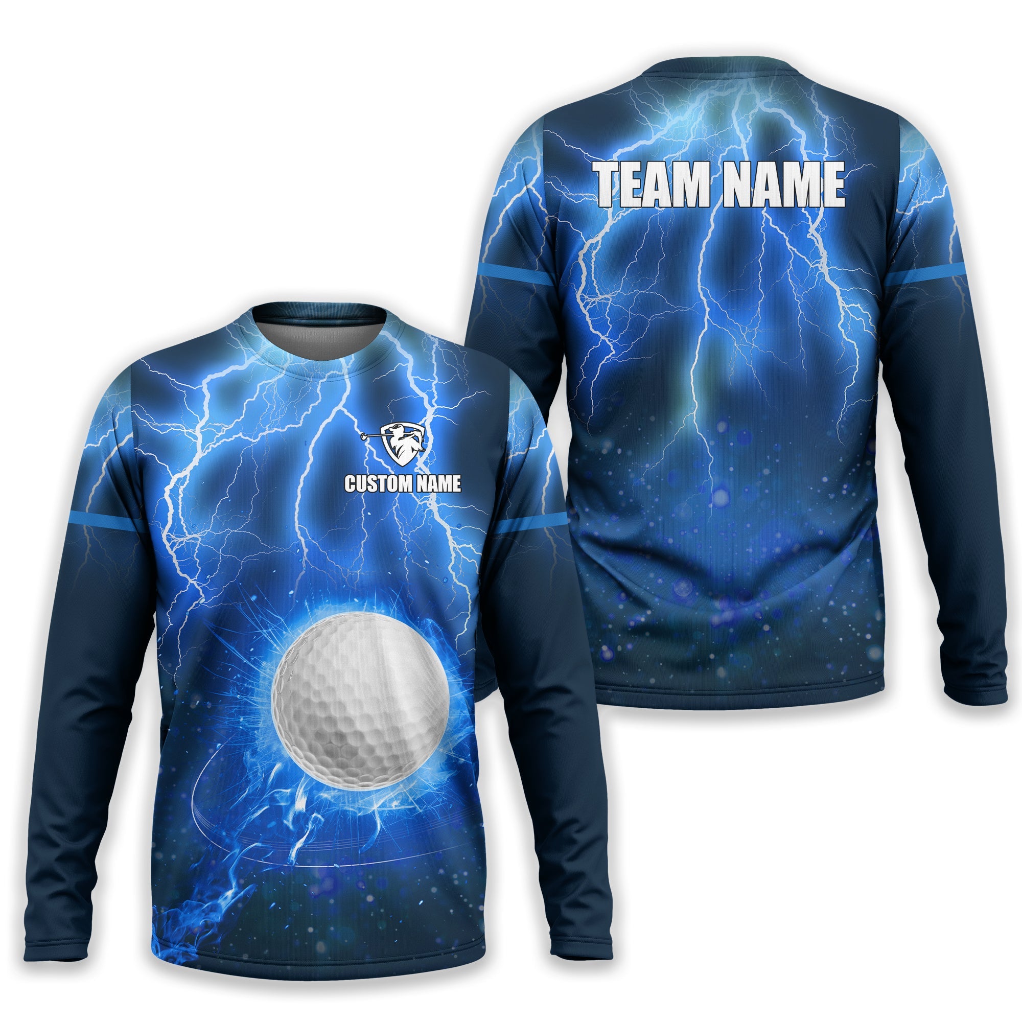 Custom Men's Golf Polo Shirt With Team Name, Golfing Apparel, Gift For Golfers