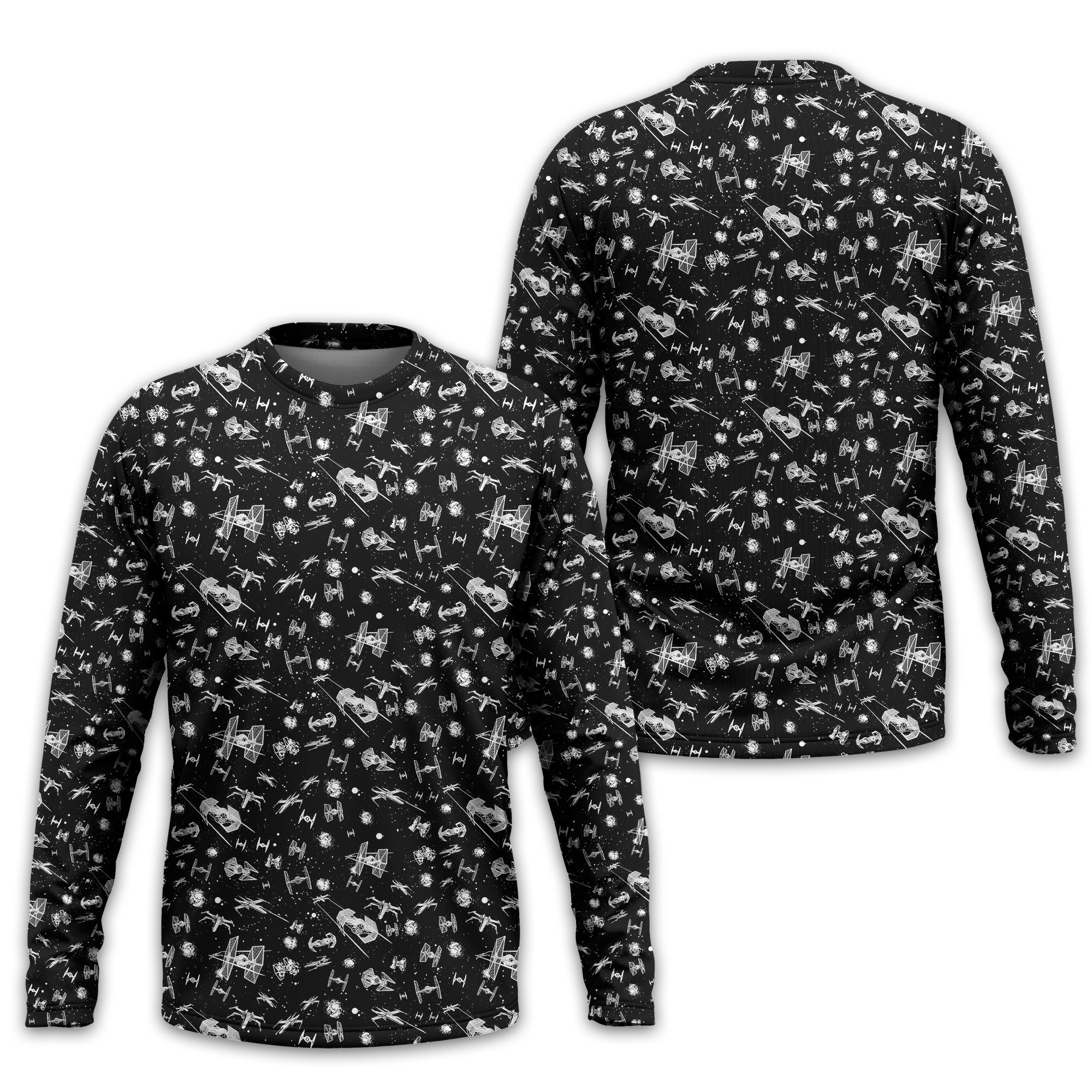 Black Galaxy Golf Polo Shirt, Gift For Golfers, Golf Gift For Men