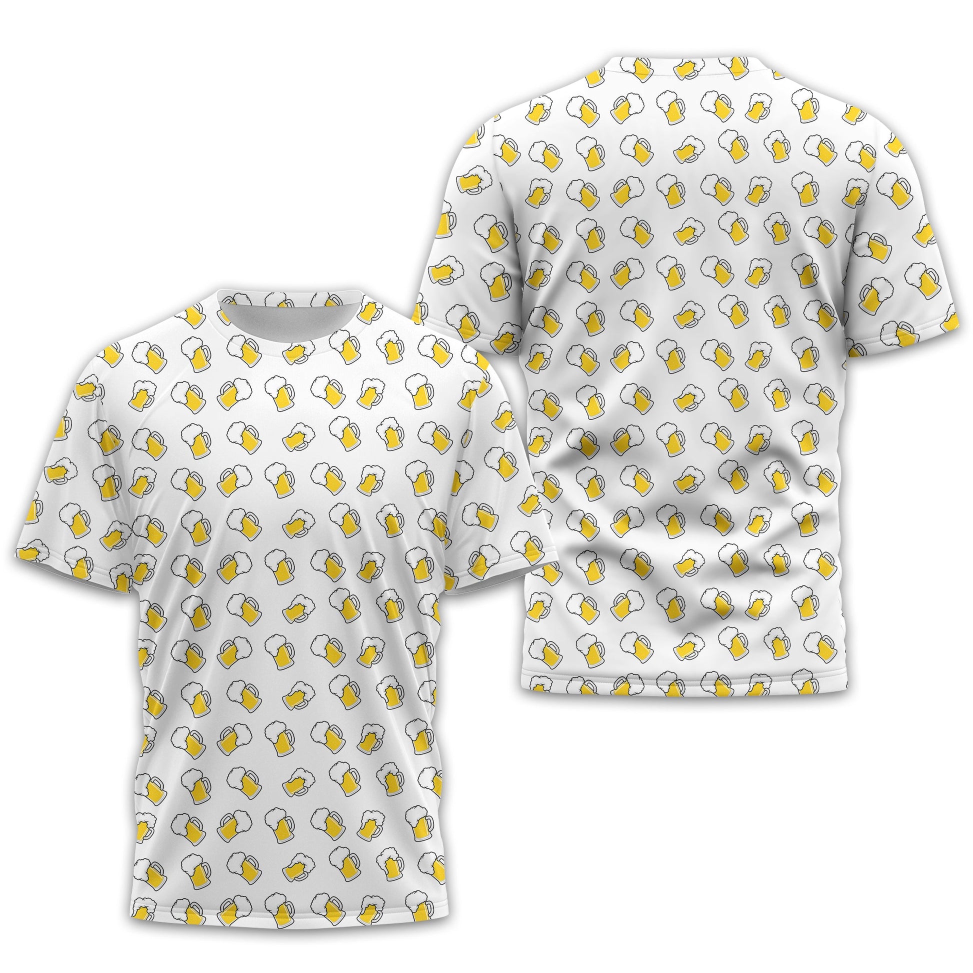 Beer Men's Golf Polo Shirt, Funny Golf Shirt, Gift For Golfers