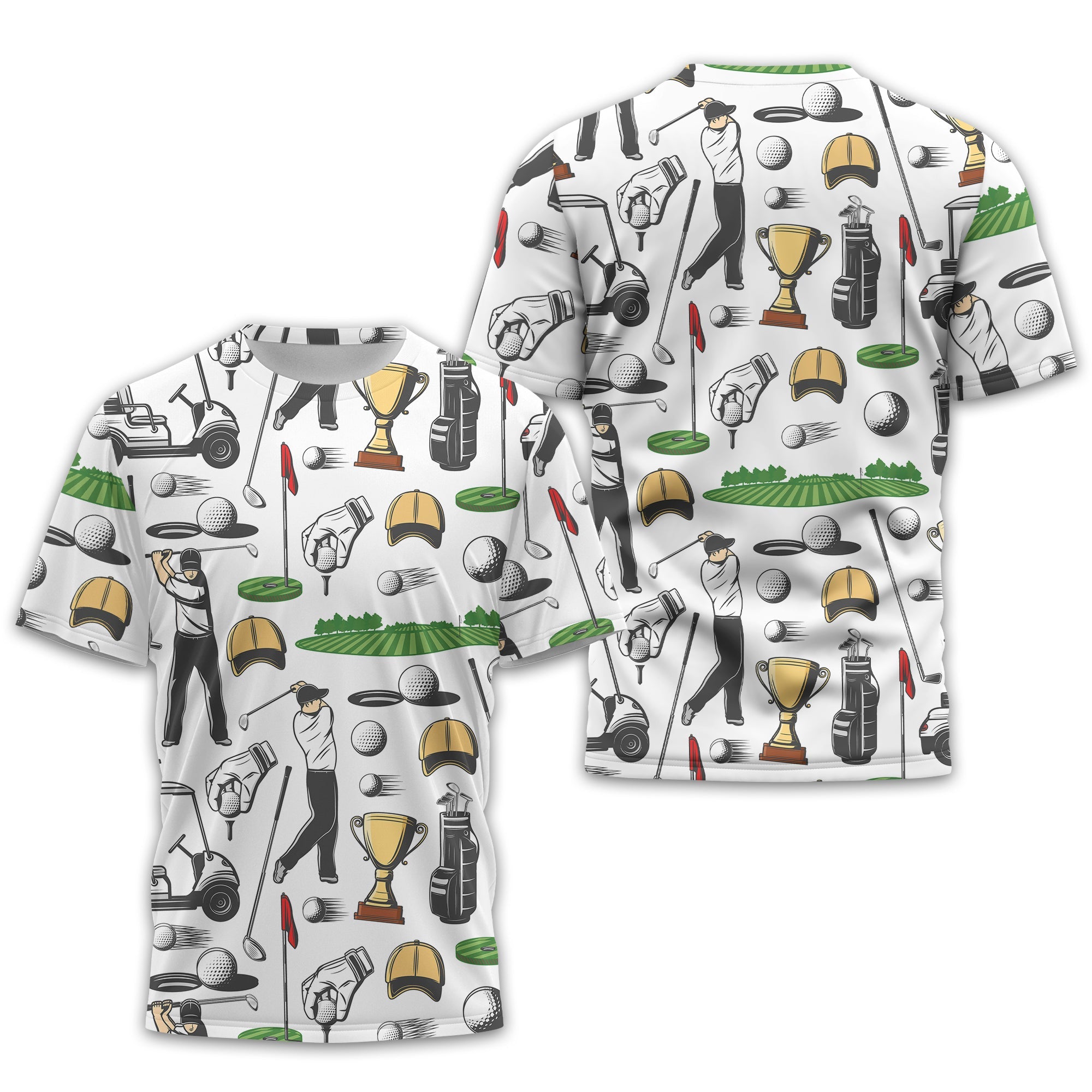 Equipment Men's Golf Polo Shirt, Funny Golf Shirt, Gift For Golfers