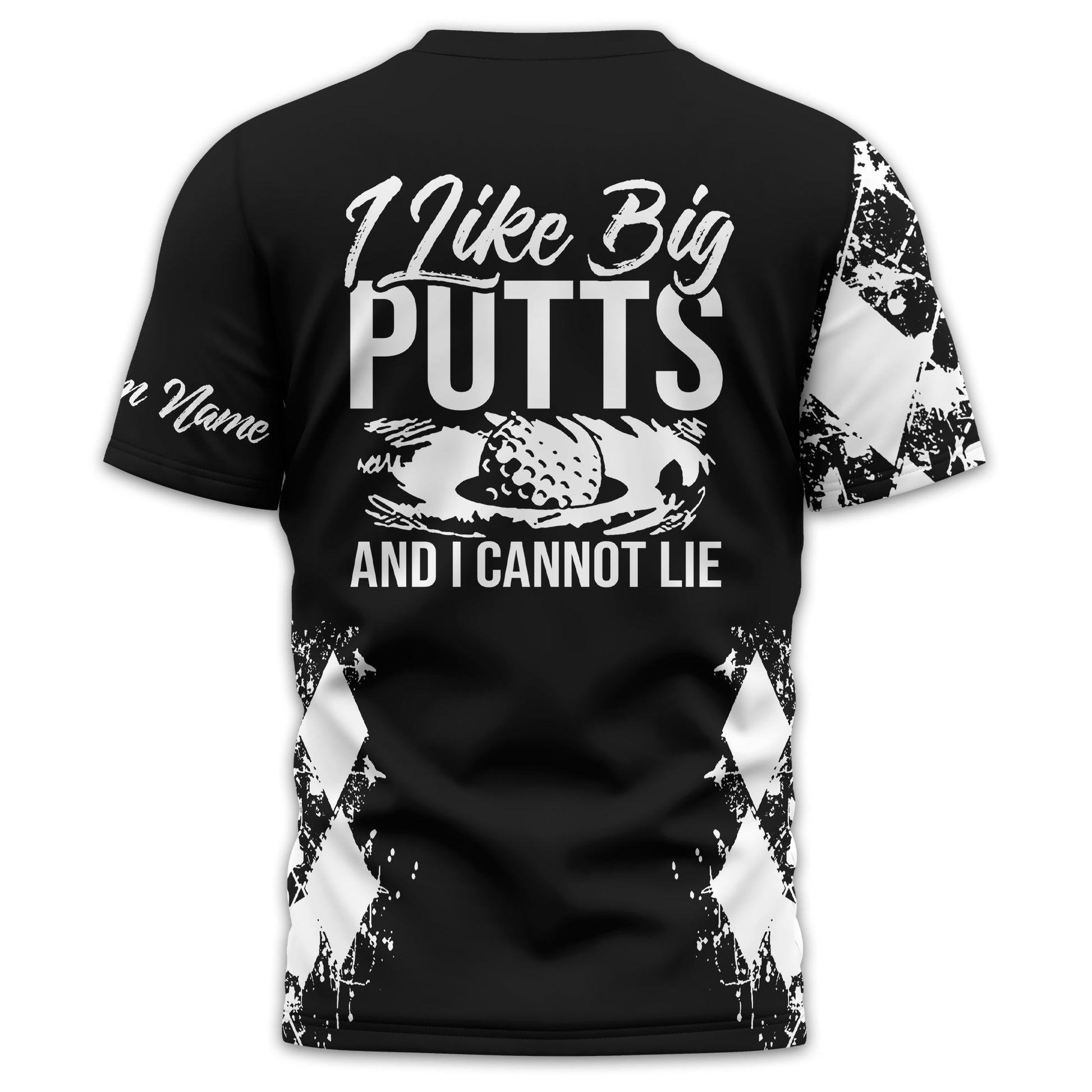 I Like Big Putts And I Cannot Lie Golf Polo Shirt, Gift For Golfers, Golf Gift For Men