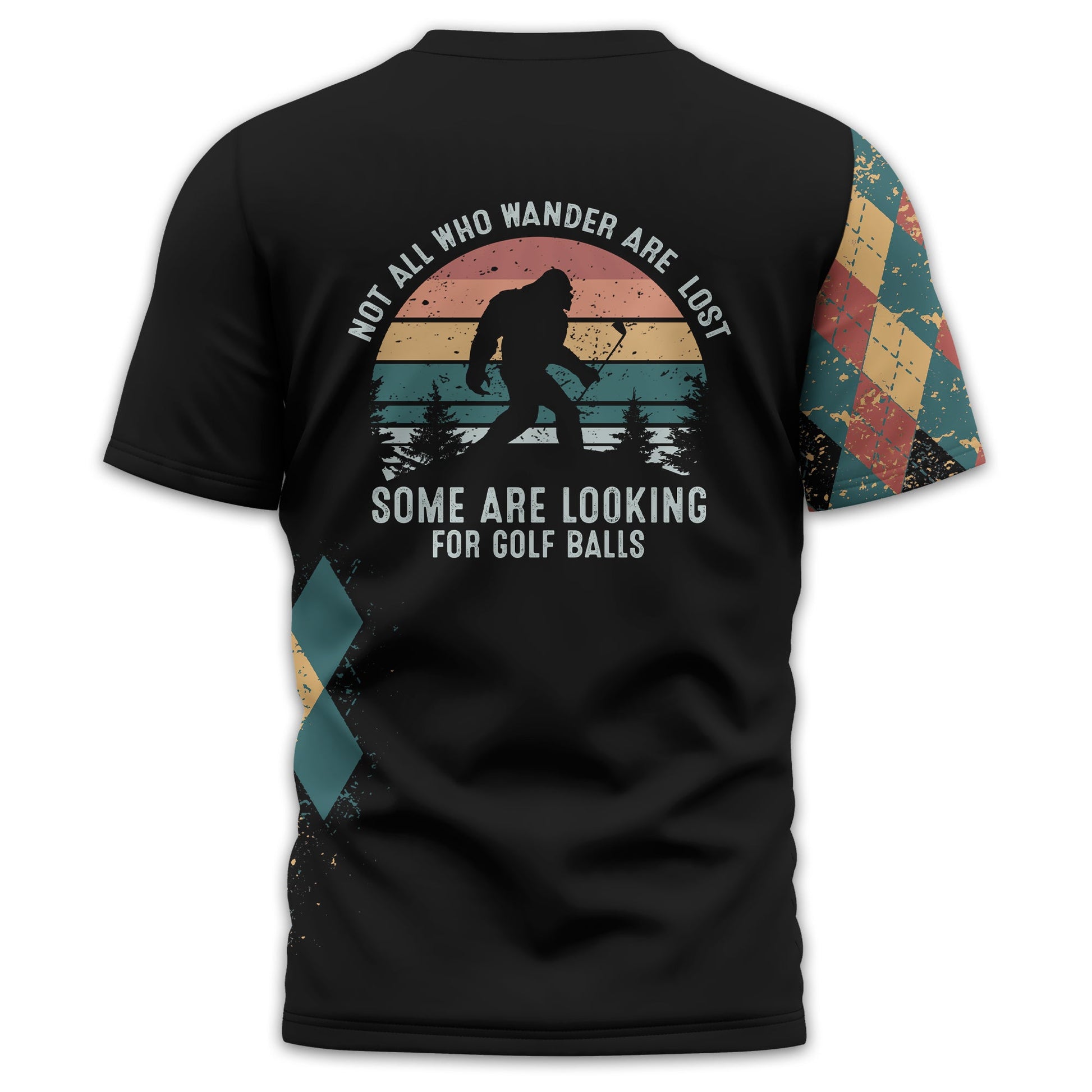 Not All Who Wander Are Lost Personalized Golf Polo Shirt, Golf Shirt For Men, Gift For Golfers