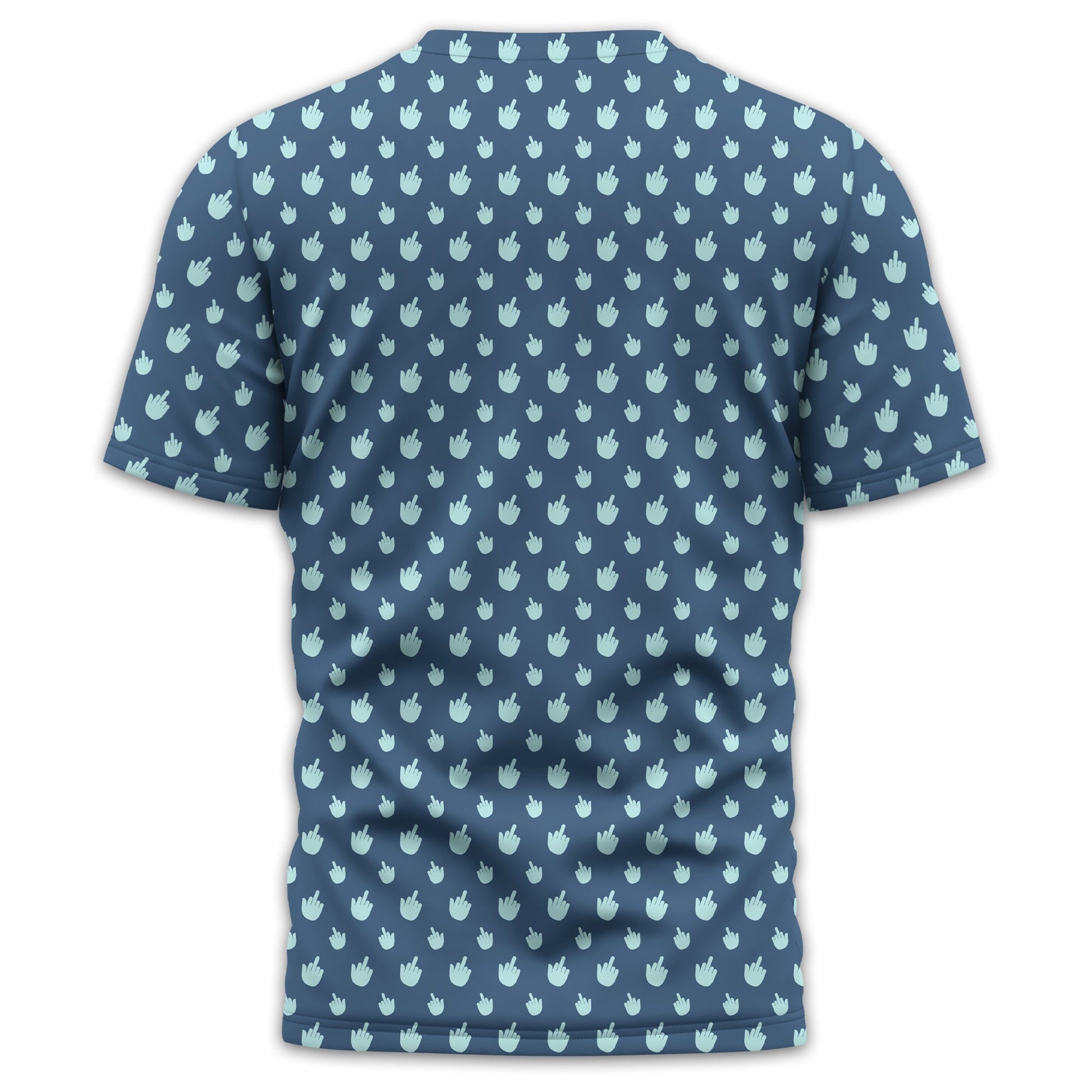 Middle Finger Dirty Absurd Golf Polo Shirt, Fun Golf Shirts For Men, Funny Golf Shirt