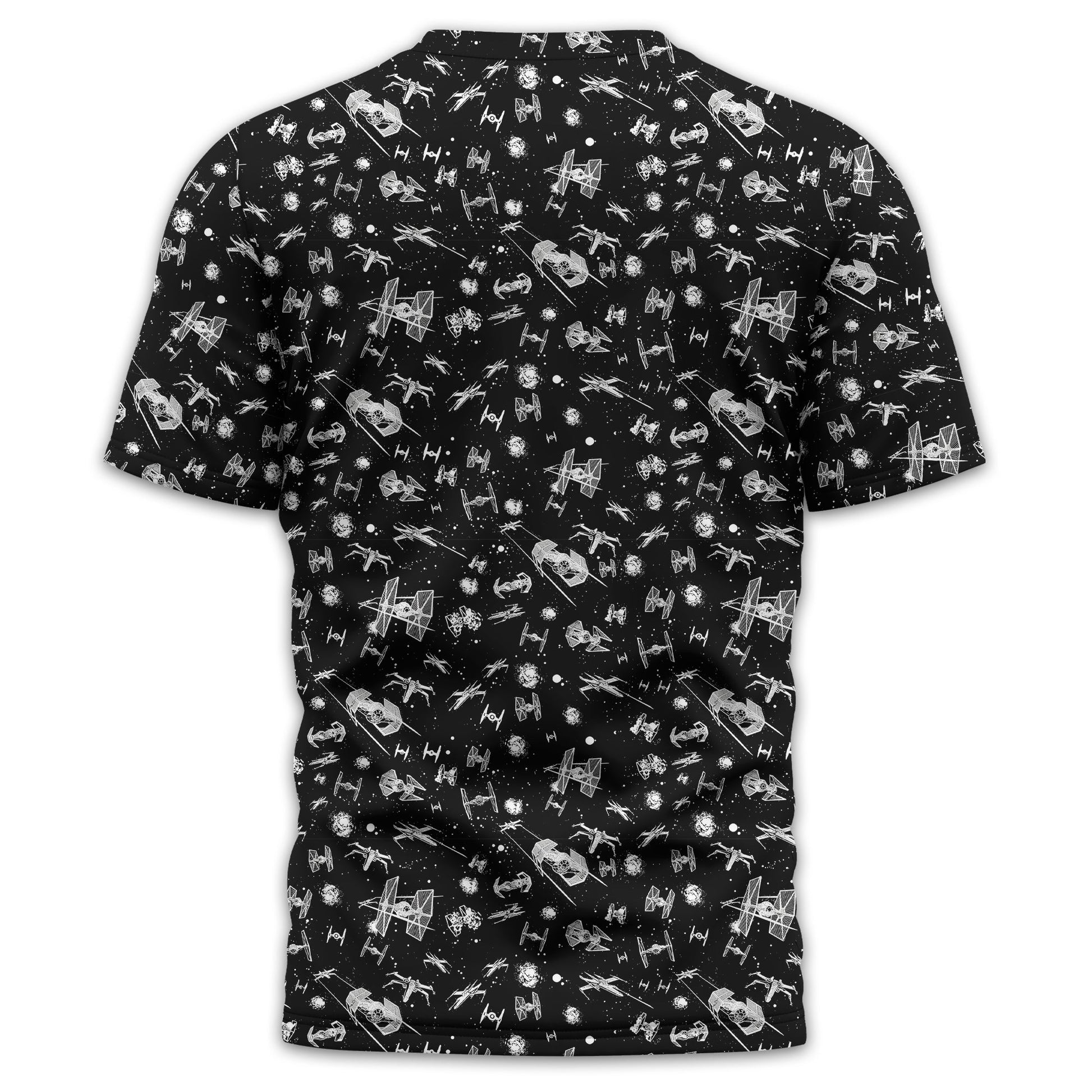 Black Galaxy Golf Polo Shirt, Gift For Golfers, Golf Gift For Men