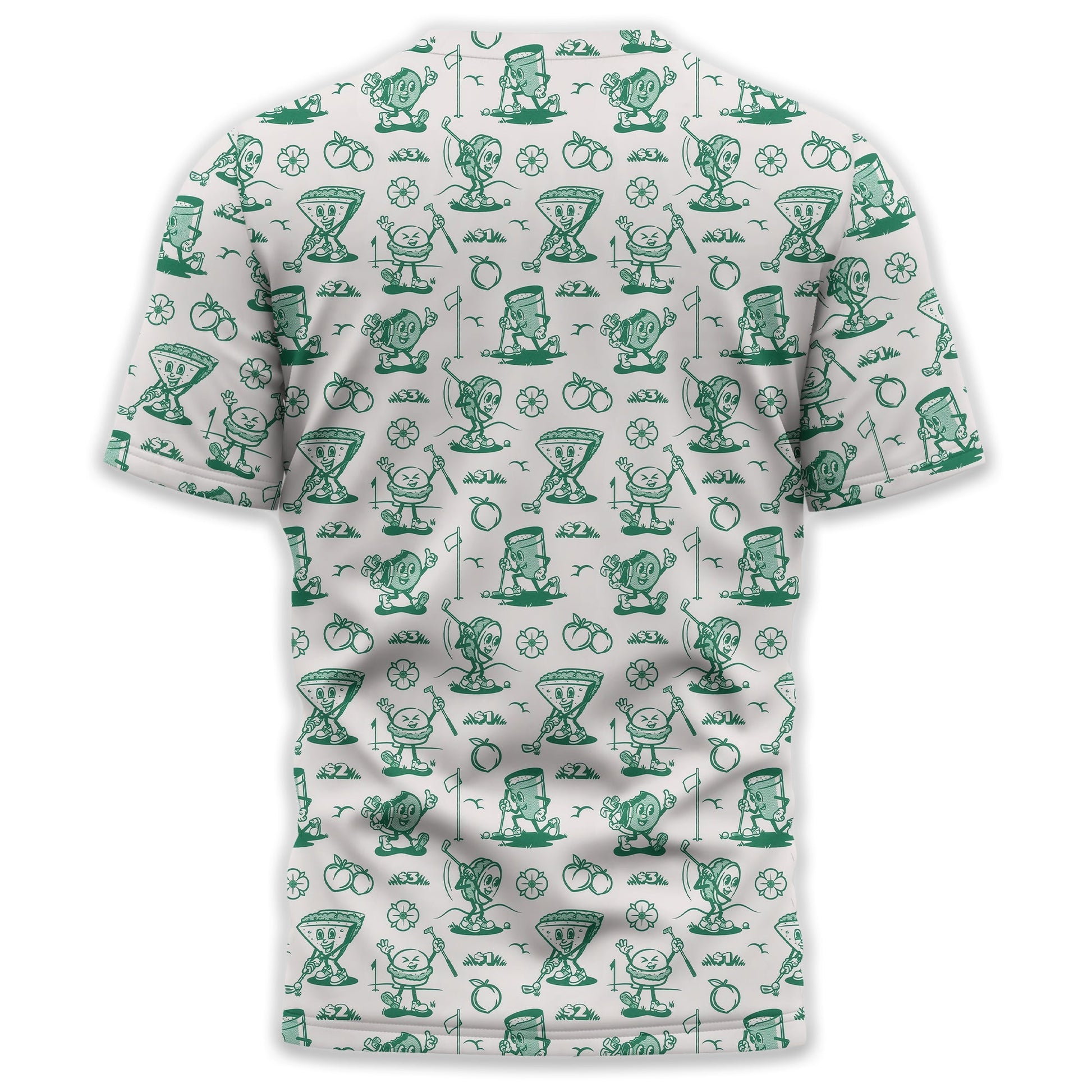 Breakfast Balls Men's Golf Polo Shirt, Golfing Apparel, Gift For Golfers