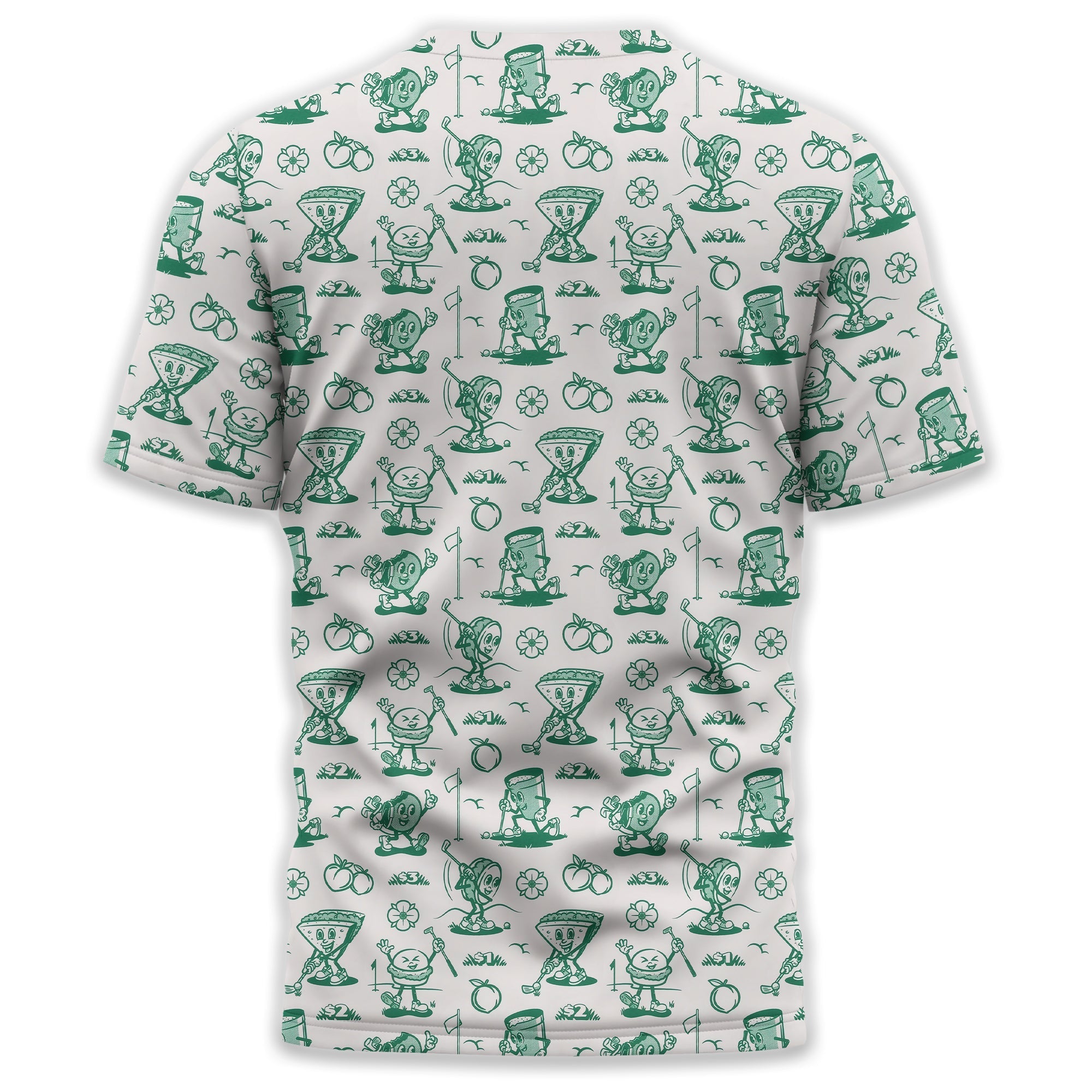 Breakfast Balls Men's Golf Polo Shirt, Golfing Apparel, Gift For Golfers