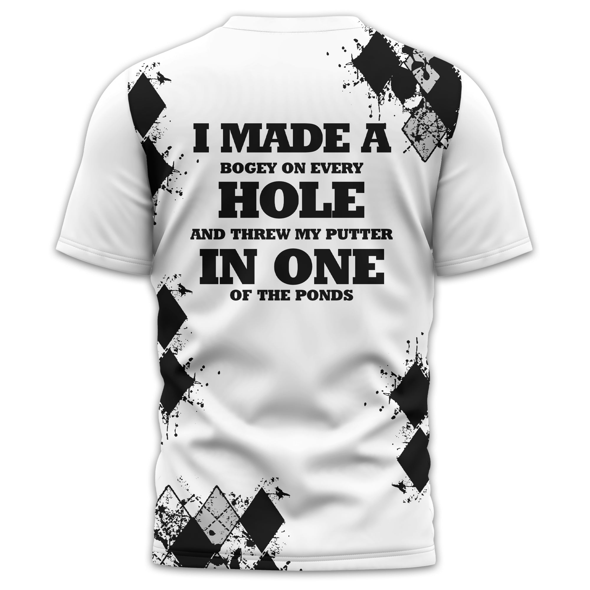 I Made A Bogey Personalized Golf Polo Shirt, Golf Shirt, Gift For Golfers