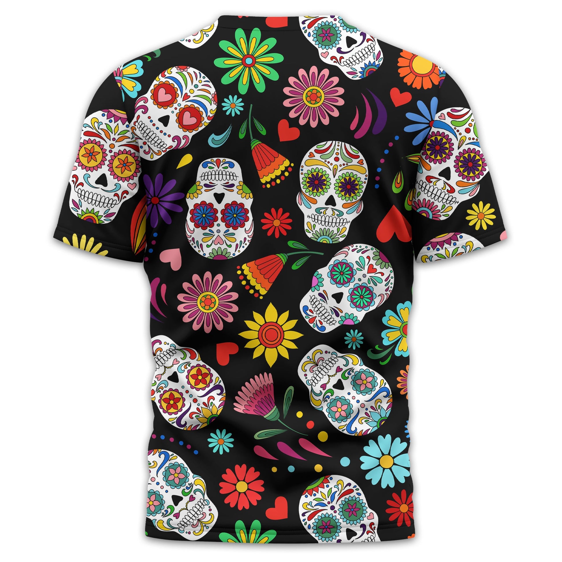 Fiesta Feeling Skull Men's Golf Polo Shirt, Funny Golf Shirt, Gift For Golfers