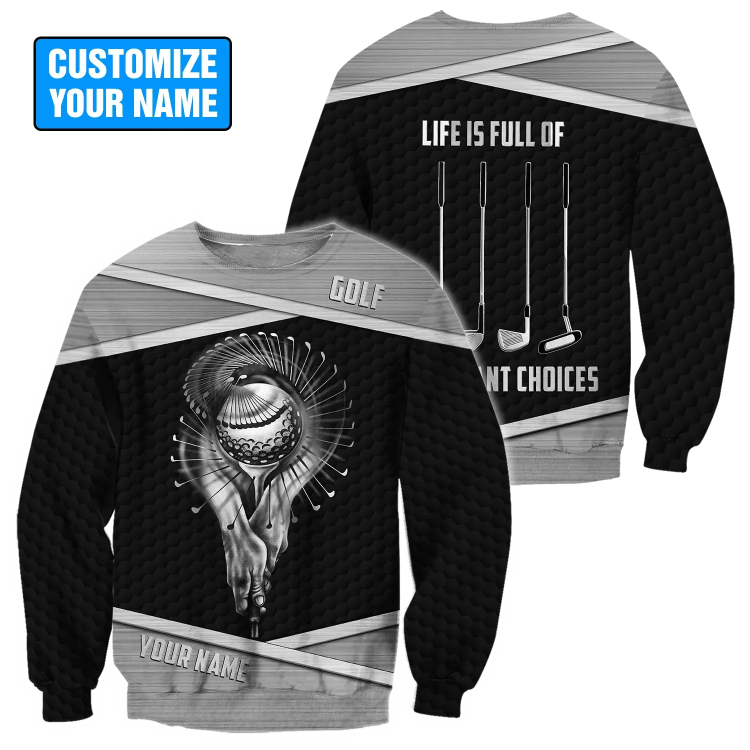 Custom Golf Polo Shirt, Golf Apparel, Golf Gift For Men