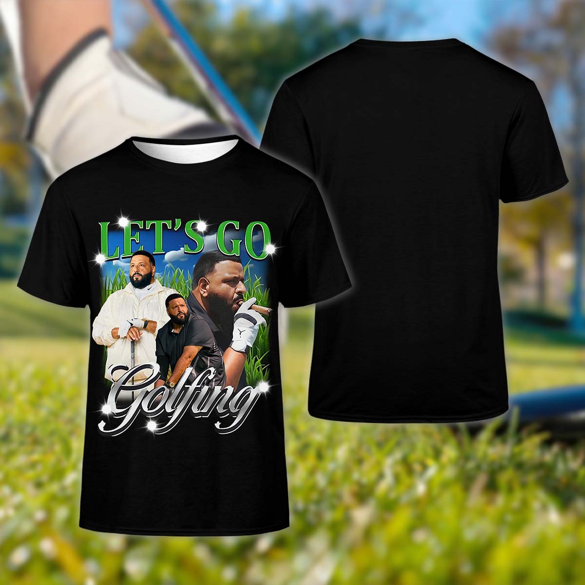 Let's Go Golfing Golf Polo Shirt, DJ Rap Tee, Gift For Golfers