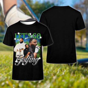 Let's Go Golfing Golf Polo Shirt, DJ Rap Tee, Gift For Golfers