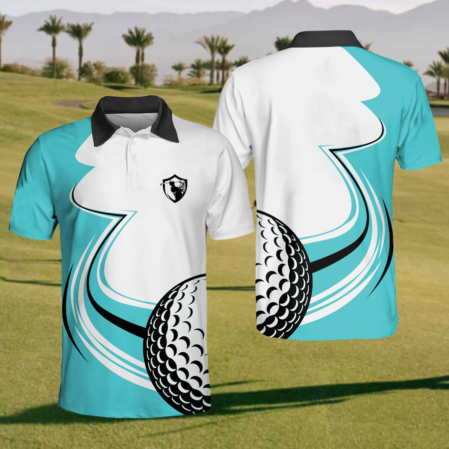 Men’s Golf Polo Shirt, Mens Goft Gift, Gift For Golf Lovers