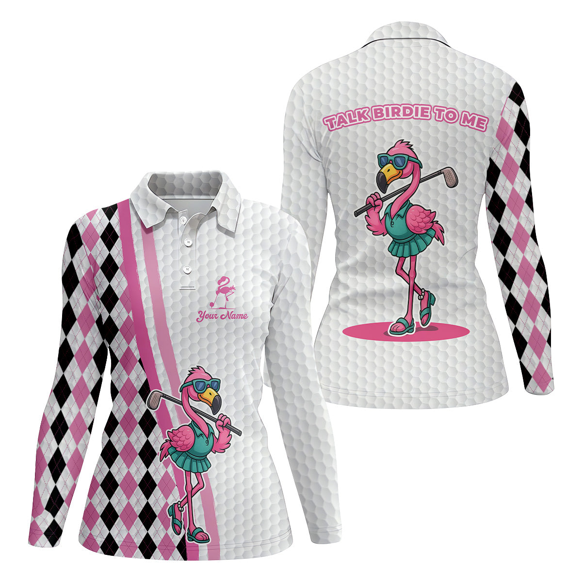 Flamingo Golf Shirt, Argyle Golf Shirt, Ladies Sleeveless Golf Shirts, Ladies Golf Shirts, Matching Golf Shirts