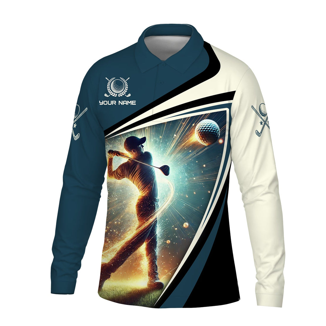 Custom Golf Polo Shirt, Gift For Golfers, Golf Gift For Men