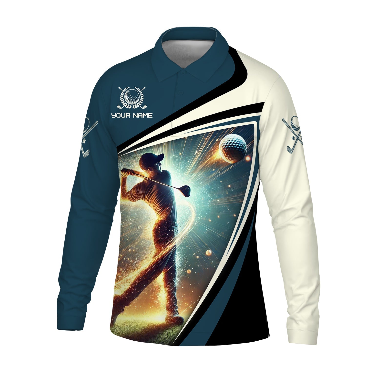 Custom Golf Polo Shirt, Gift For Golfers, Golf Gift For Men