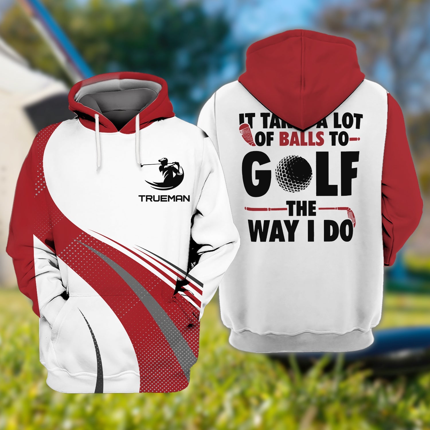 It Take A Lot Of Balls To Golf, Personalized Golf Shirt, Unique Gift For Golfer