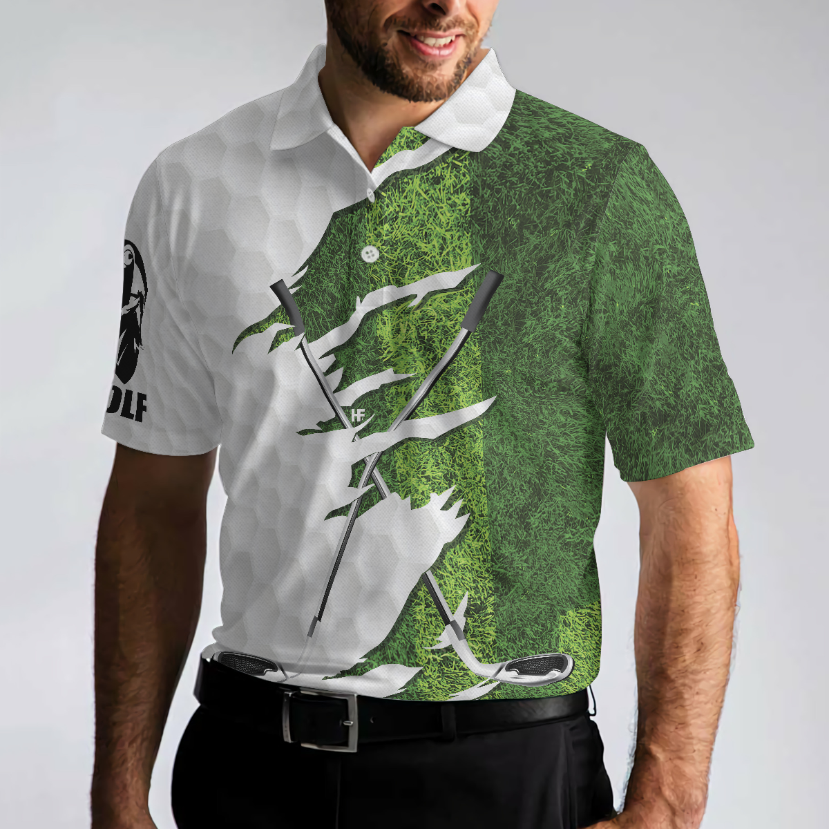 I'd Tap That Men's Golf Polo Shirt, Golfing Apparel, Mens Golf Gift