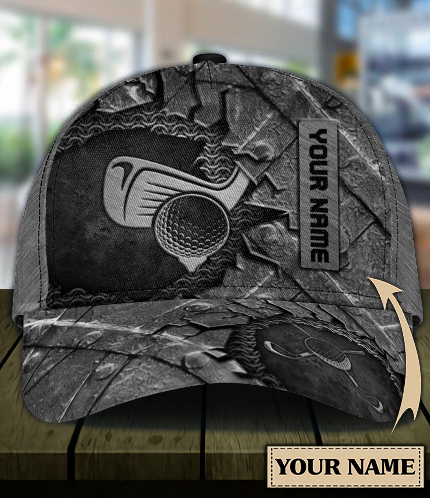 Personalized Golf Cap, 3D Full Print Golf Cap, Presents For Golf Lovers